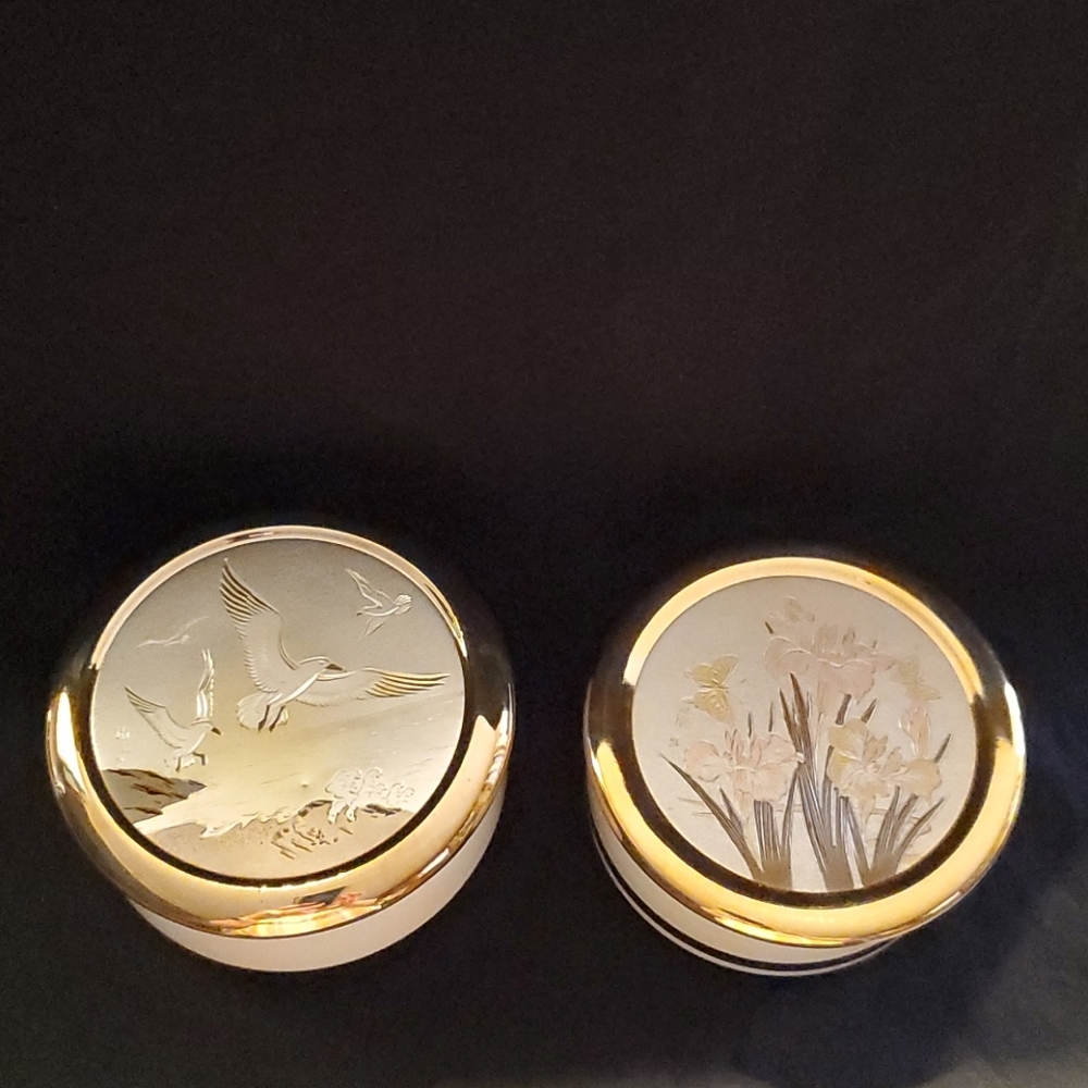Dynasty, The Art of Chokin Trinket Boxes (2)